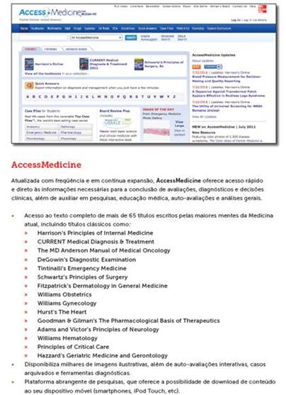 Acesso à AccessMedicine